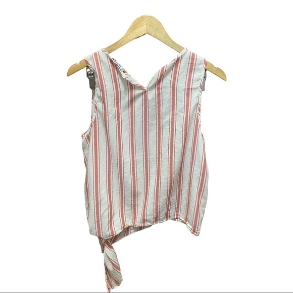 Madewell Side-Tie Tank in Marcia Stripe - Picture 5 of 5
